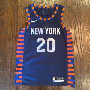 NY Knicks: Kevin Knox Swingman Jersey City Edition